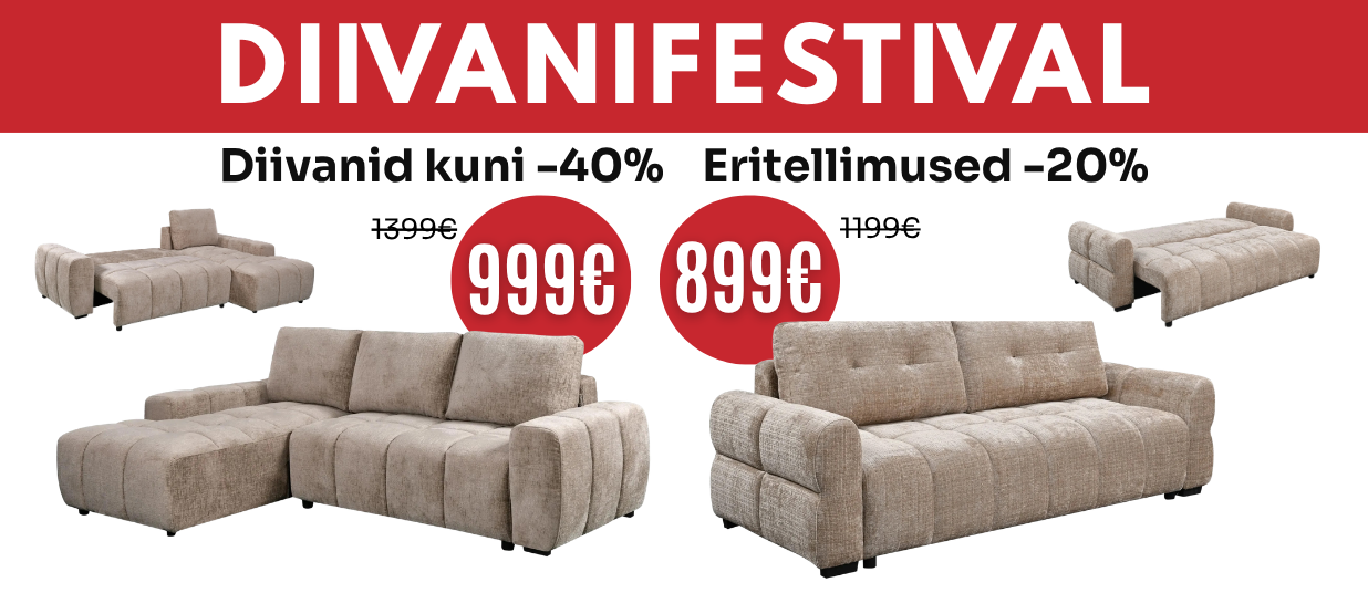 Diivanifestival on alanud!