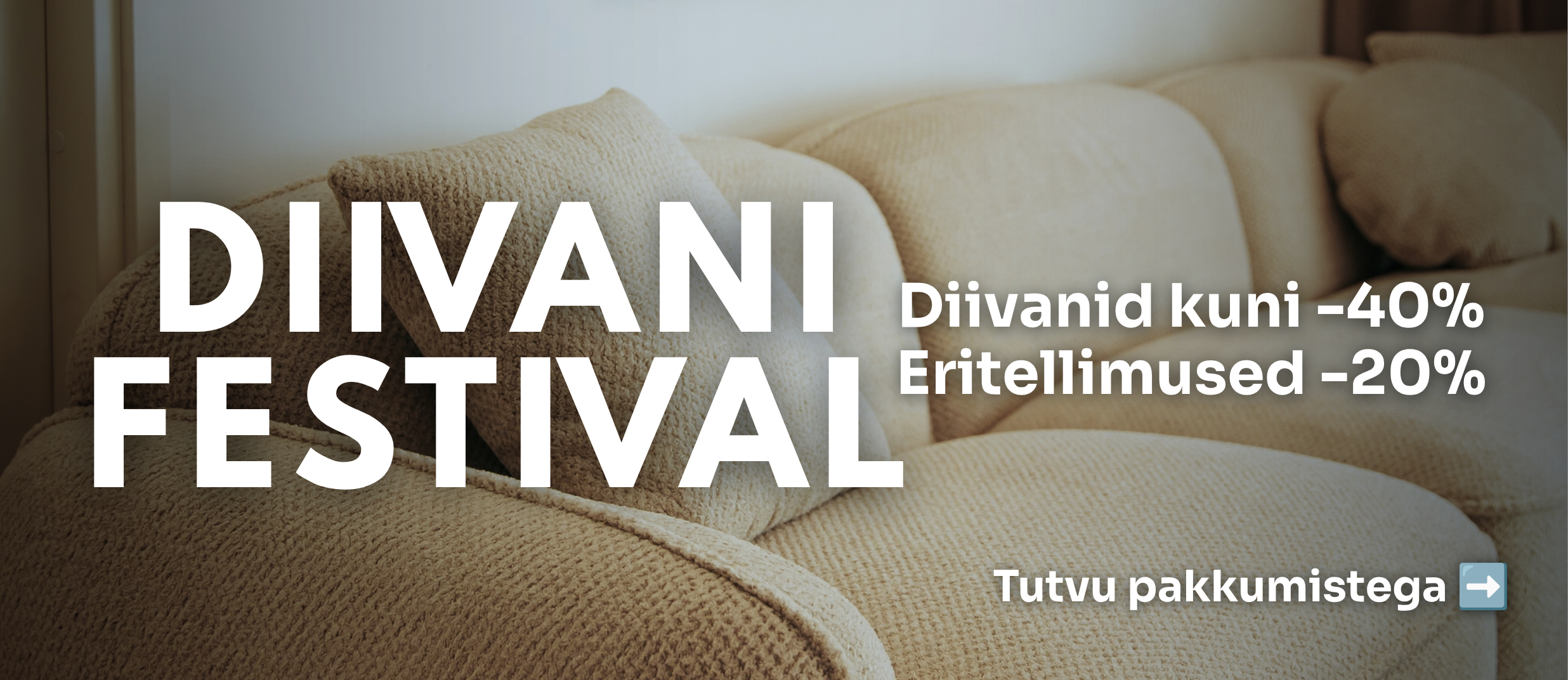 Diivanifestival on alanud!