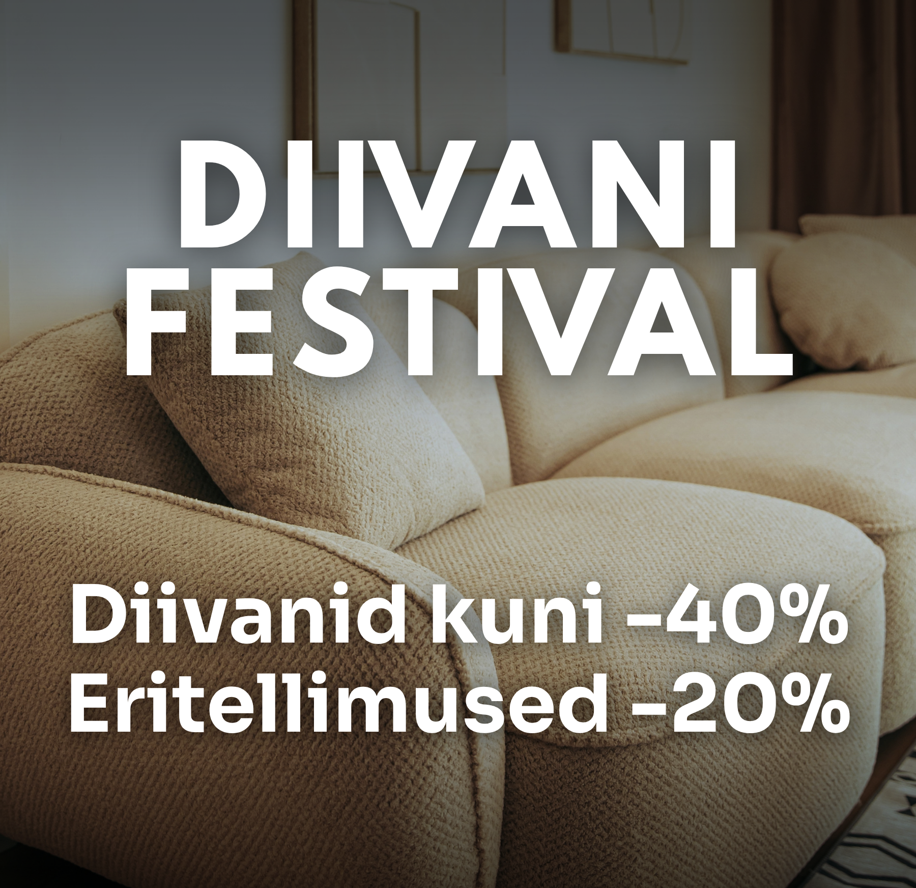 Diivanifestival on alanud!