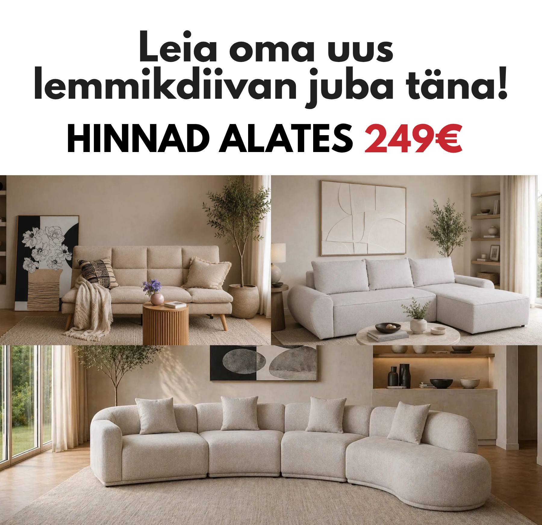 Lai valik diivaneid