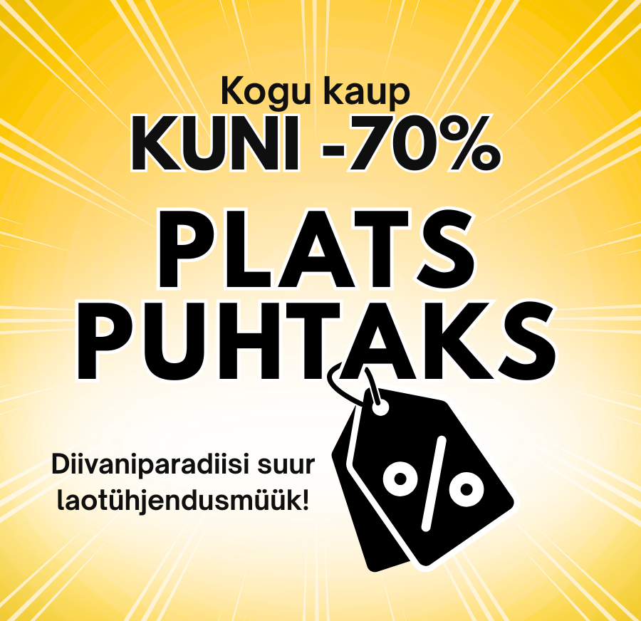 Kogu kaup kuni -70%!